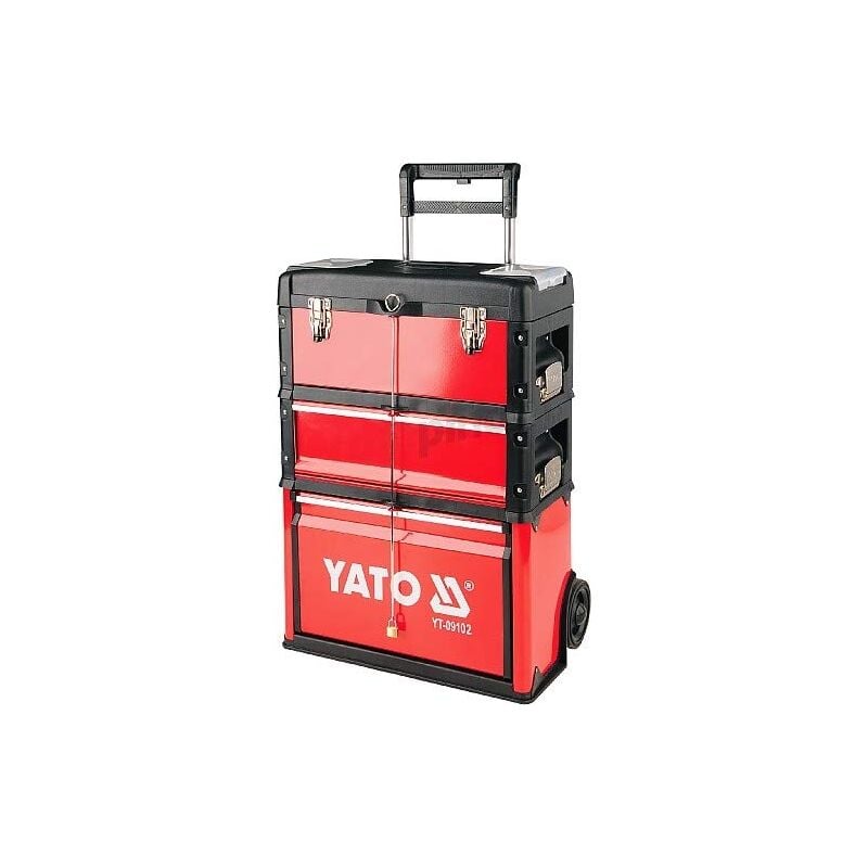 YATO 09102 CARRO DE HERRAMIENTAS DE TALLER YT-BOX CONSTA DE 3 PARTES YT-09102