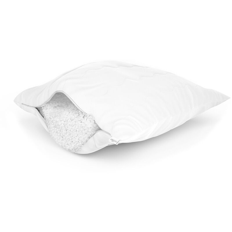 Almohadas IMPERIAL RELAX Almohada Aloe Vera (Blanco - 90 cm x Microfibra)