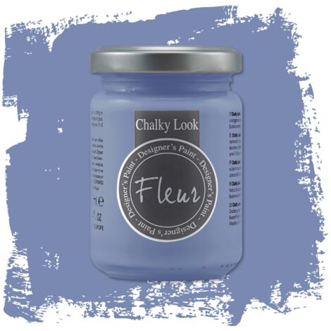 Fleur - Colori a base minerale - Fleur chalky look - effetto gesso 130 ml - scegli il colore / -/F63 copenhagen blue