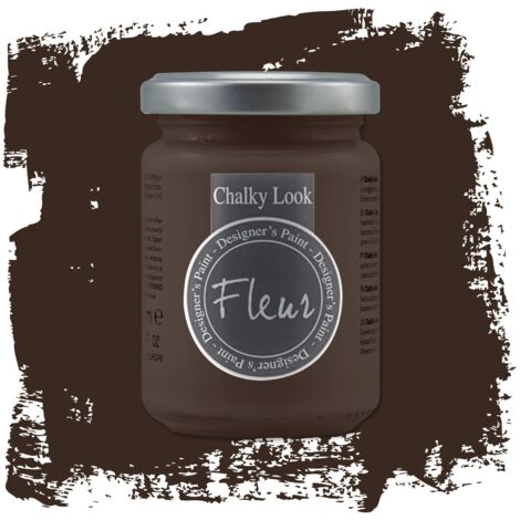 Fleur - Colori a base minerale - Fleur chalky look - effetto gesso 130 ml - scegli il colore / -/F18 Burnt Umber