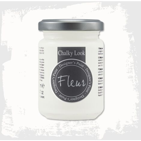 Fleur - Colori a base minerale - Fleur chalky look - effetto gesso 130 ml - scegli il colore / -/F03 White