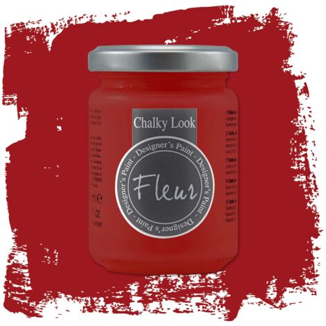Fleur - Colori a base minerale - Fleur chalky look - effetto gesso 130 ml - scegli il colore / -/F36 Cherry Lips