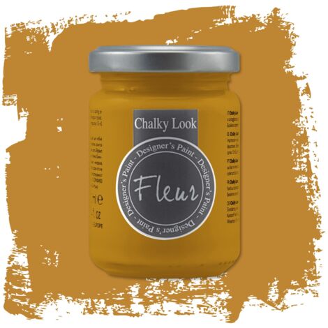 Fleur - Colori a base minerale - Fleur chalky look - effetto gesso 130 ml - scegli il colore / -/F42 yellow ochre
