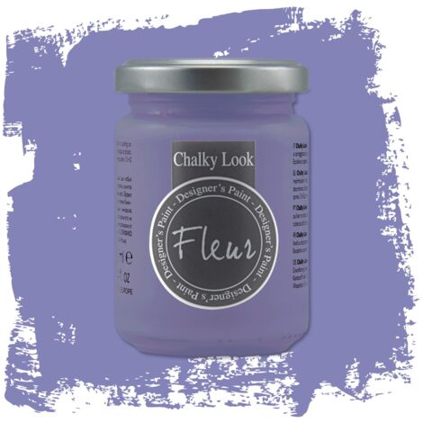 Fleur - Colori a base minerale - Fleur chalky look - effetto gesso 130 ml - scegli il colore / -/F71 lavander blue