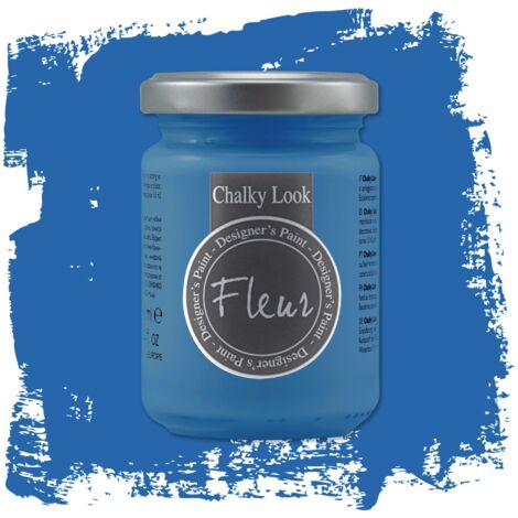 Fleur - Colori a base minerale - Fleur chalky look - effetto gesso 130 ml - scegli il colore / -/F64 Primary cyan