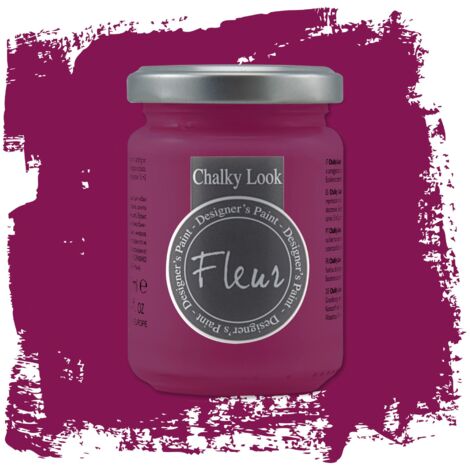 Fleur - Colori a base minerale - Fleur chalky look - effetto gesso 130 ml - scegli il colore / -/F28 Primary magenta