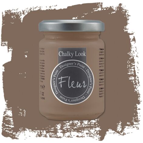 Fleur - Colori a base minerale - Fleur chalky look - effetto gesso 130 ml - scegli il colore / -/F17 Chocolate wish