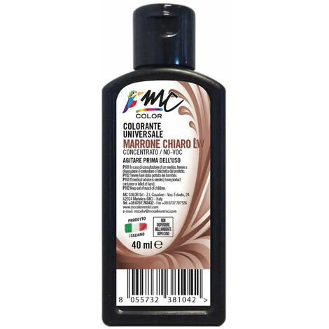 Colorante universale concentrato - 40 ml / Marrone chiaro LW