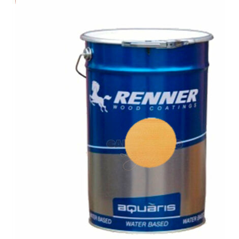 Renner - Impregnante all&aposacqua aquaris per conifere da 5 kg YM-M040- / T13 - Larice