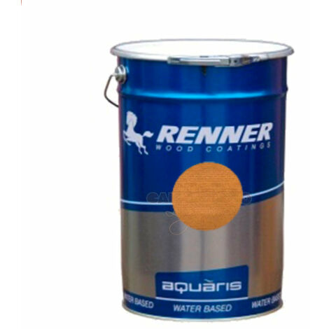 Renner - Impregnante all&aposacqua aquaris per conifere da 5 kg YM-M040- / T27 - Rovere