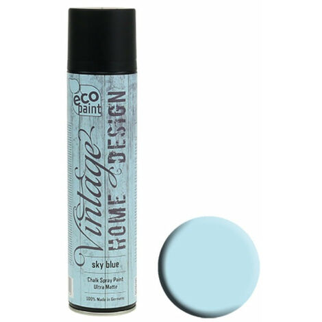 Colorante / Vernice spray opaca "Vintage home design da 400 ml / Sky blue