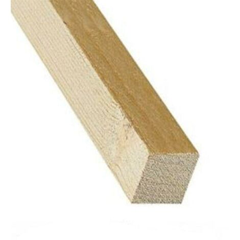 Morali abete carpenteria grezzi 48 x 48 x 2000 mm / 10 pz.