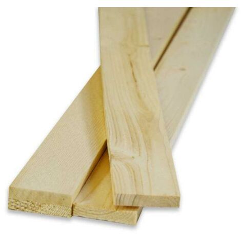 Listelli grezzi / non piallati in abete - 200 cm - pacchetto / 25 x 100 x 2000 mm ( 4 pz.)