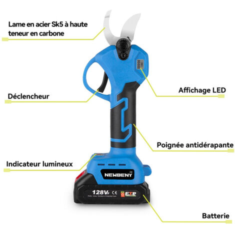 Secateur Electrique Sans Fil Au Meilleur Prix | Leroy Merlin