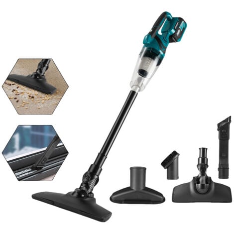 Aspirateur de Table à Main sans Fil  750ml,500W Aspirateur Balai sans Fil，Convient à la batterie Makita 18v - Sans batterie ni chargeur