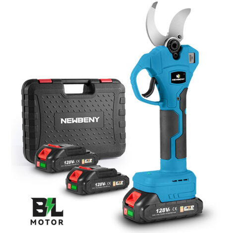 Sécateur Sans Fil Outigo OUTIGO Sécateur Électrique Sans Fil 25mm - 2 Batteries 21V 3000mAh - Taille Jardin Et Vignoble Outil Jardin Motorisé
