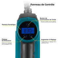 Mini Compresseur Sans Fil 150 Psi Pompe À Air Électrique Avec Fonction Mini Compresseur Sans Fil 150 Psi Pompe À Air Électrique Avec Fonction