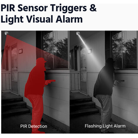 Luz Roja Nocturna Sensor Inteligente Detecta Luz Día Noche X2 Red