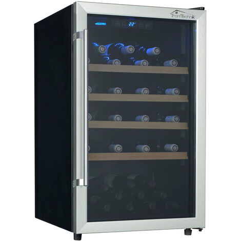 TroniTechnik® Weinkühlschrank Trondhein 126 Liter Fassungsvermögen für 63  Flaschen