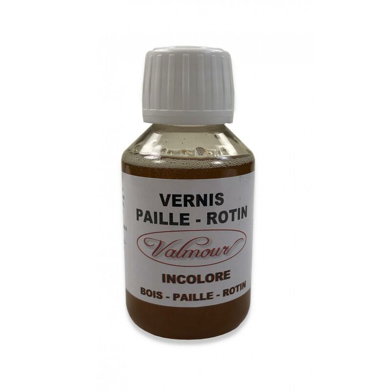Vernis Paille Rotin VALMOUR, 100 ml INCOLORE