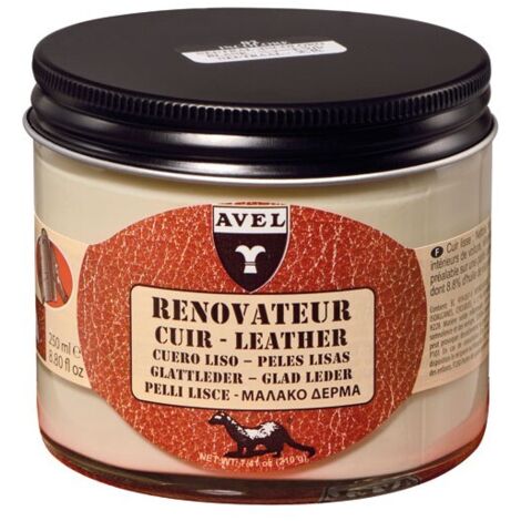 Baume cuir rénovateur noisette 275ml Avel
