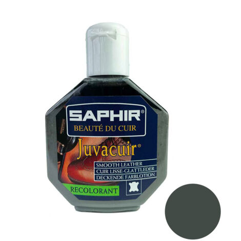 Recolorant Juvacuir cuir lisse gris 75ml Saphir