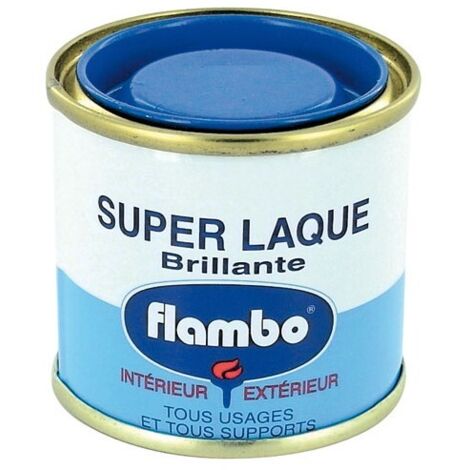 Peinture Super Laque Brillante FLAMBO, 50 ml BLANC CASSE (RAL )