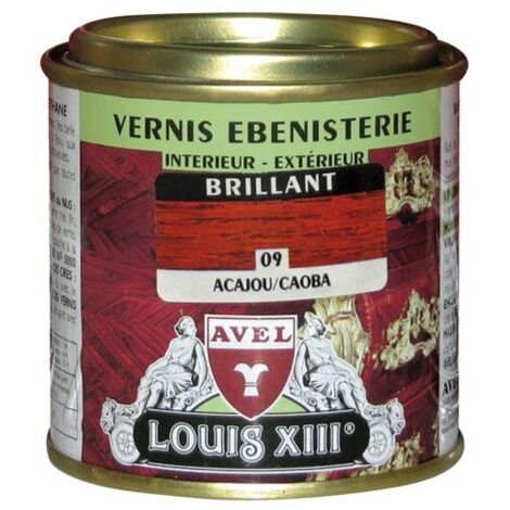 Vernis marin incolore brillant 125ml – Résines polyuréthanes – Protection durable pour bois intérieur et extérieur – Application facile – Avel