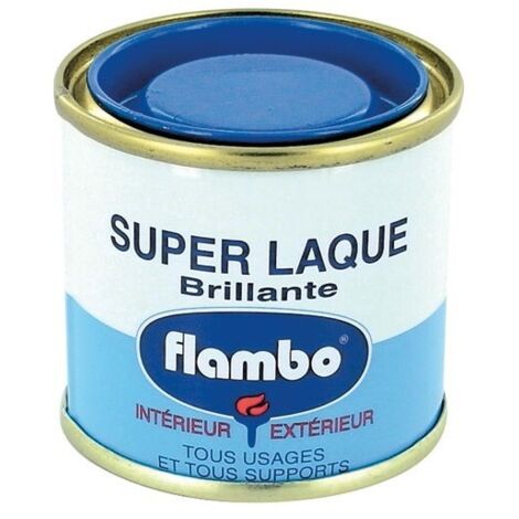 Peinture Super Laque Brillante FLAMBO, 50 ml IVOIRE