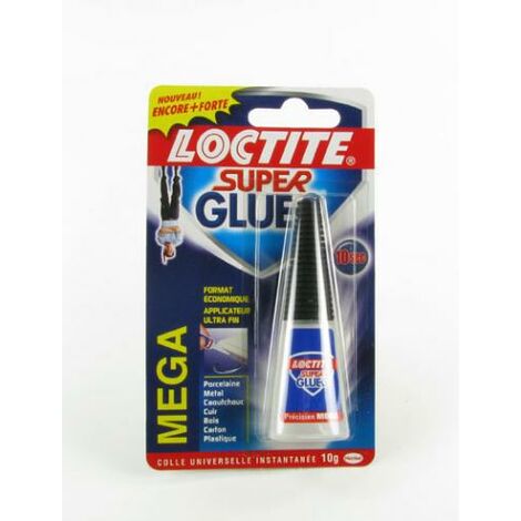 Colle cyanoacrylate Super Glue 3 - Précision Méga - 10 g - Loctite 