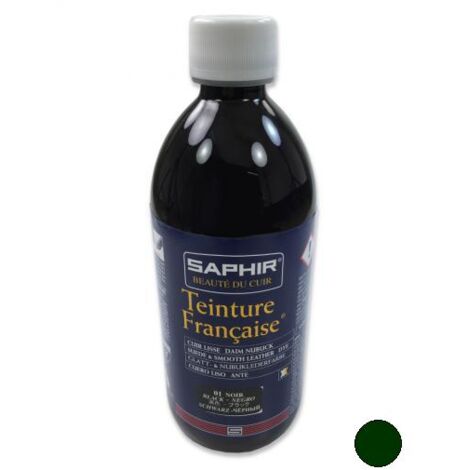 TEINTURE FRANCAISE Cuir Liquide Saphir, 500 ml (bases spéciales) BRUN SANGLIER