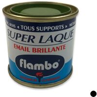 Peinture Super Laque Brillante FLAMBO, 50 ml NOIR