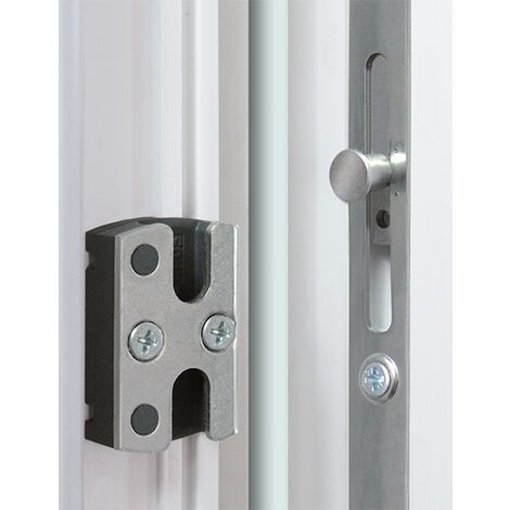 Portes d'entrée classique modèle 28, intérieur: blanc, extérieur: blanc largeur: 88cm, hauteur: 200cm, sens d'ouverture: tirant gauche