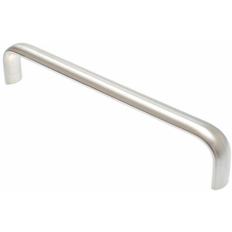 Stahlia Möbelgriffe Edelstahl Vollmaterial 288 Mm Schrankgriffe Silber Massiv 12mm (1 Stück) Schubladengriffe Küchengriffe Stangengriff Handgriff Relinggriff
