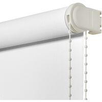 Estor Enrollable Traslúcido Básico - Color Blanco - Talla 90x250 - Blanco