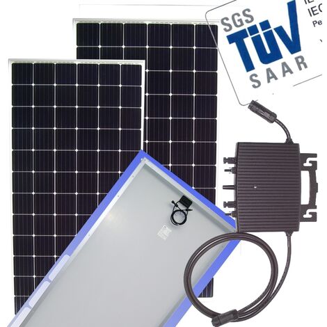 Balkonkraftwerk 780W 800W Photovoltaik Solaranlage wireless Mikro-Wechselrichter