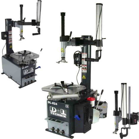 Reifenmontiermaschine 24" Reifenmontiergerät inkl. Hilfsmontagearm 06304 + 06307