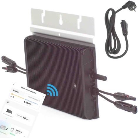 Mikro-Wechselrichter 800 Balkonkraftwerk Solar Wechselrichter WiFi App 15831