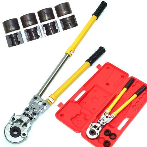 Preßzange 55051 Alu Verbundrohr PEX PE-X 16-32mm Presszange TH Profil Rohrpresse (1/5)