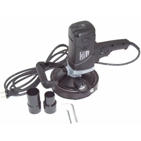 VEVOR Betonschleifer 3800W – 0–6000 RPM, 6 Stufen, ø180 Mm Topf, Klappbare Haube, Für Kanten – Staubarm, Mit Langem Griff