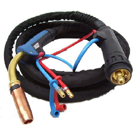 Schweißbrenner MB501 4 Meter wassergekühlt MIG MAG Brenner 550A Schlauchpaket Schutzgas