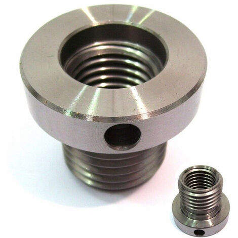 Gewindeadapter Spindeladapter 1" M33 Adapter 55685 Drechselbank Drehbank