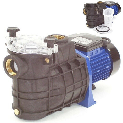 Schwimmbadpumpe Umwälzpumpe Poolpumpe 1500W 15000l/h Filterpumpe Pumpe 57402