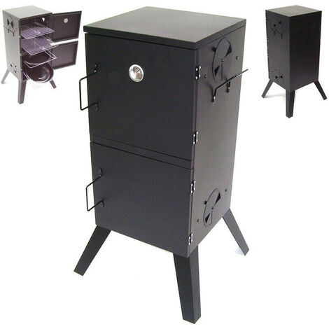 Räucherofen Räucherschrank Räuchertonne Grill 56513 Ofen Smoker mit Thermometer (1/5)