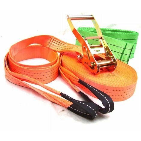 Slackline XXL 25m SET mit Baumschoner Laufband 50mm Spanngurt slacken Slackgurt
