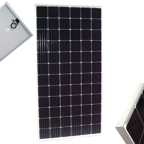 Solarpanel Solarmodul W Solarzelle Solar Mono Kristallin