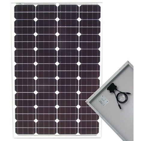 10W Solarmodul 12V monokristallin Solarpanel