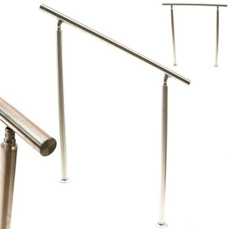 Edelstahl Treppengeländer 100 Handlauf Geländer Eingangsgeländer