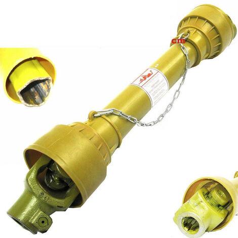 Gelenkwelle Zapfwelle 53-75cm f Holzspalter Wippsäge Kardanwelle 530-750mm 55271