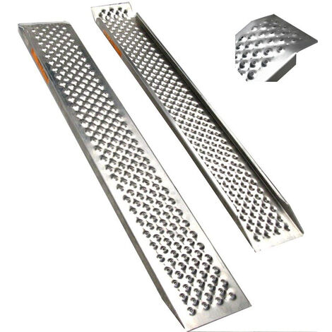 1 x Alu Verlade Rampe 06141 Auffahrrampe 200 kg Laderampe
